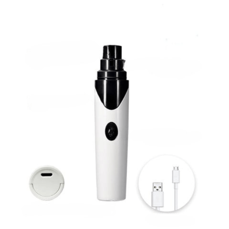 Lisslune | LUCKYNAIL – Quiet Electric Pet Nail Grinder with USB Rechargeable Power