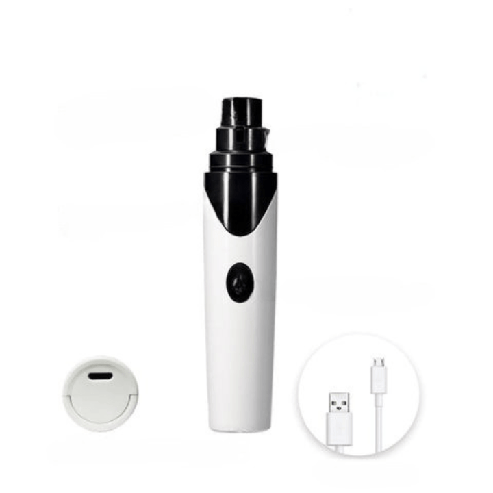 Lisslune | LUCKYNAIL – Quiet Electric Pet Nail Grinder with USB Rechargeable Power