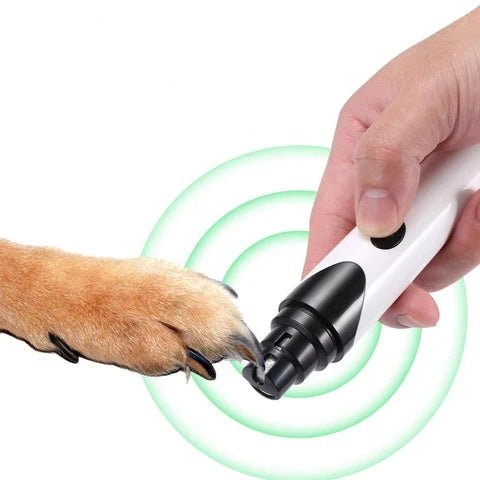 Lisslune | LUCKYNAIL – Quiet Electric Pet Nail Grinder with USB Rechargeable Power