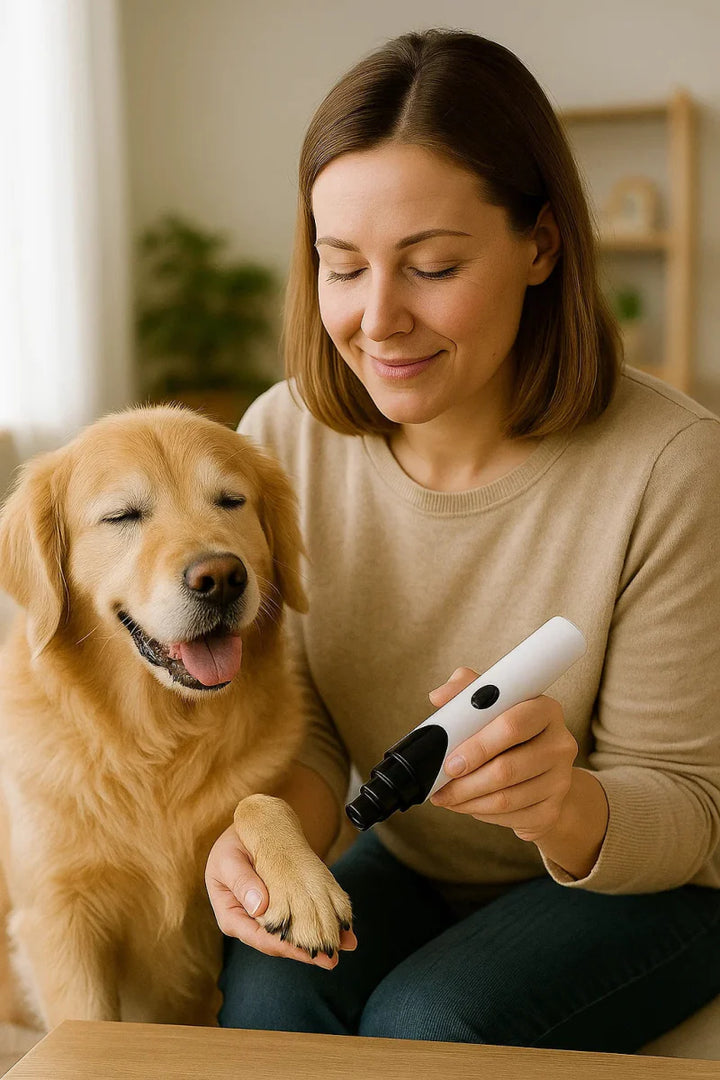 Lisslune | LUCKYNAIL – Quiet Electric Pet Nail Grinder with USB Rechargeable Power