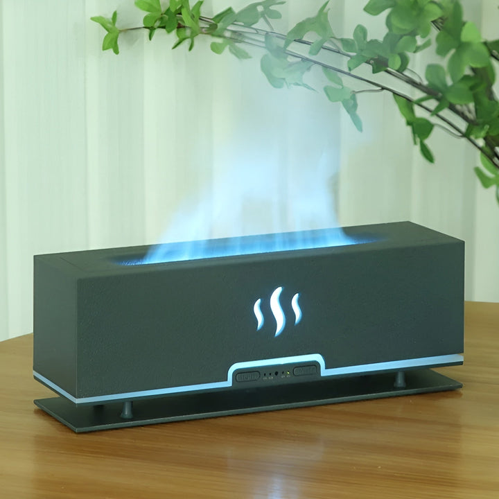 Lisslune | AtmosphereMist 3-in-1 Humidifier with Flame Light and Aroma