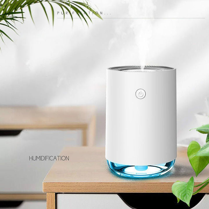 Lisslune | MistFris Mini Humidifier – Whisper-quiet and USB-powered (2W)