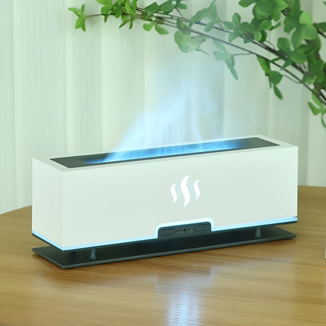 Lisslune | AtmosphereMist 3-in-1 Humidifier with Flame Light and Aroma