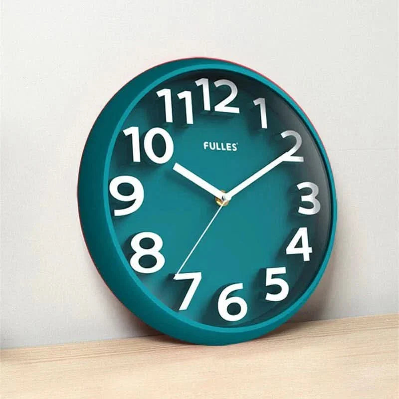 Lisslune | Modern Minimalist Silent Wall Clock 12 Inch