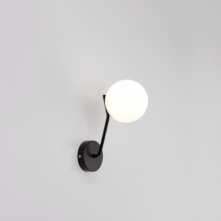 Lisslune | LumiSphere - Modern circular glass wall lamp