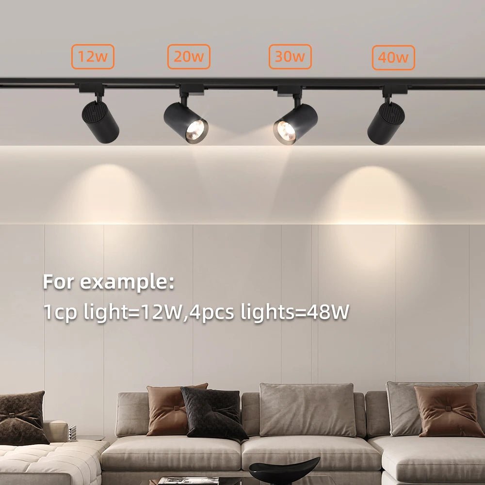 Lisslune | LumiBeam – LED Spotlight with Adjustable Beam Angle