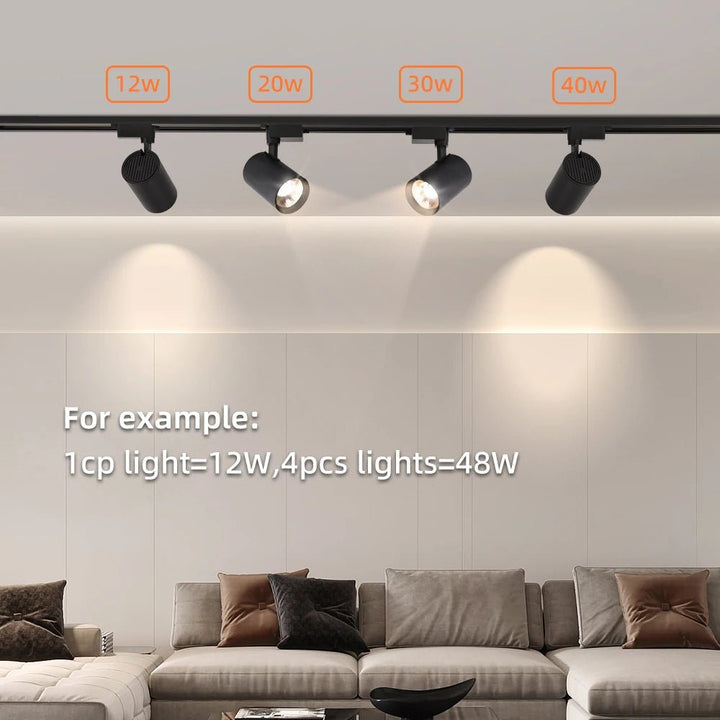 Lisslune | LumiBeam – LED Spotlight with Adjustable Beam Angle