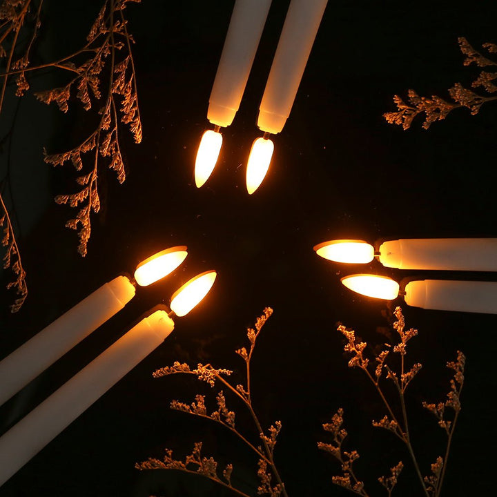 Lisslune | FLAMORA – LED Taper Candles with Remote & Timer