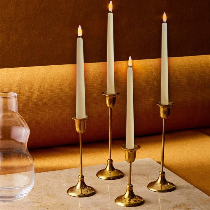 Lisslune | FLAMORA – LED Taper Candles with Remote & Timer