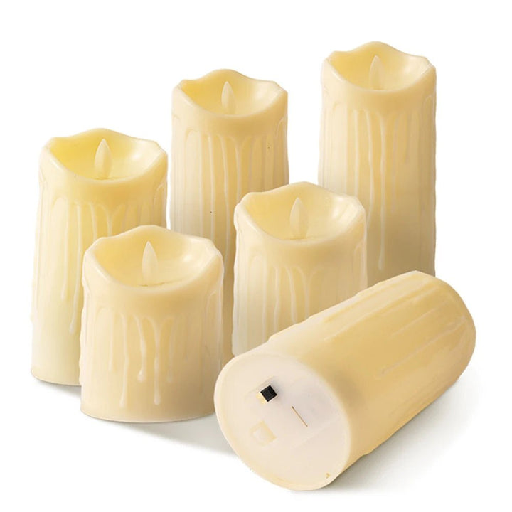 Lisslune | LumiFlame – LED Candles with Realistic Flickering Light