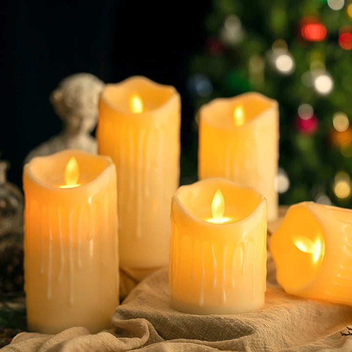 Lisslune | LumiFlame – LED Candles with Realistic Flickering Light