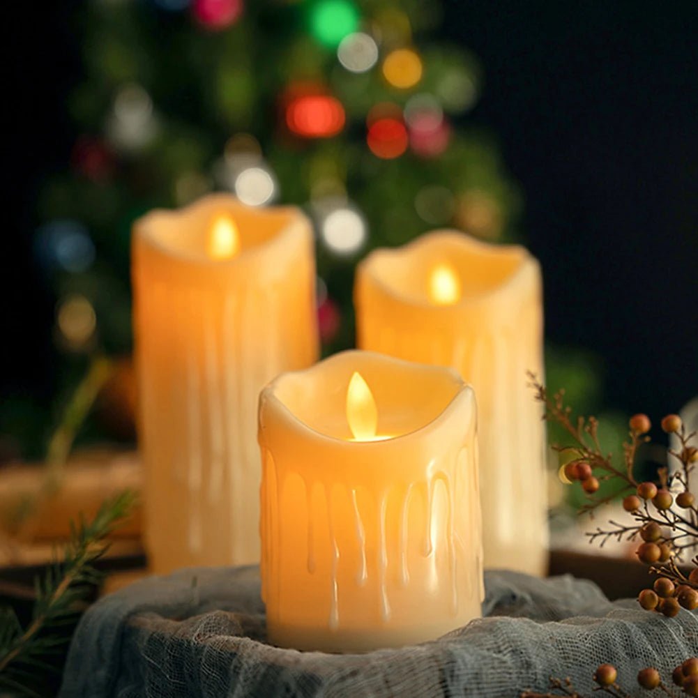 Lisslune | LumiFlame – LED Candles with Realistic Flickering Light