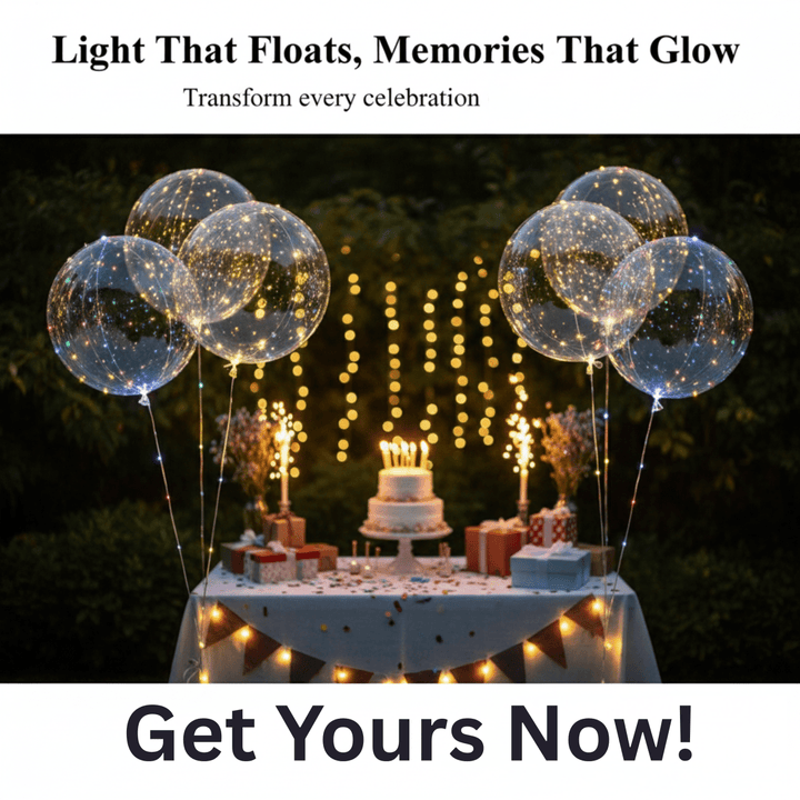 Lisslune | LUMINAIR – Reusable LED Party Balloons for Bright Celebrations