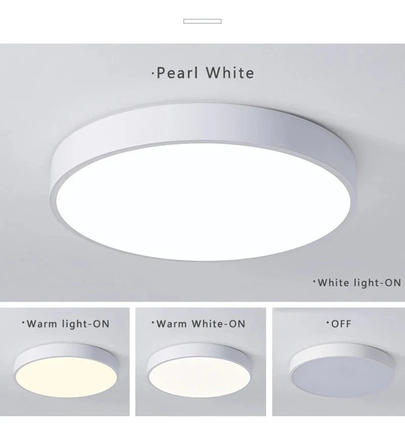 Lisslune | BRILLIORA – LED Ceiling Light with Modern Design & Even Illumination