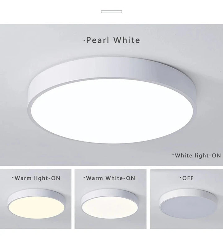 Lisslune | BRILLIORA – LED Ceiling Light with Modern Design & Even Illumination