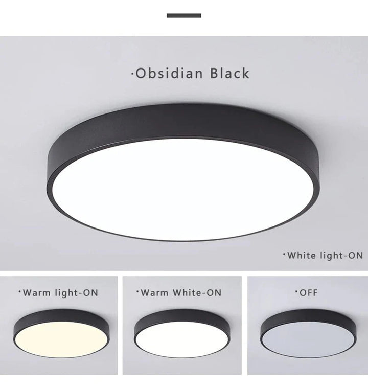 Lisslune | BRILLIORA – LED Ceiling Light with Modern Design & Even Illumination