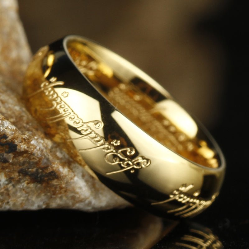 Lisslune | Luminous Engraved Ring – Glow-in-the-Dark Jewelry for Positivity & Happiness