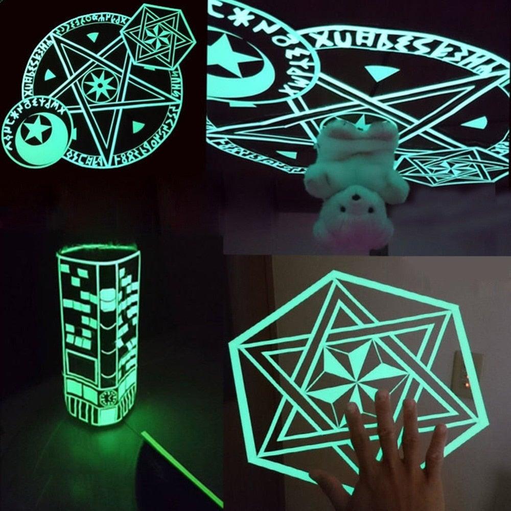 Lisslune | Bright fluorescent night adhesive tape