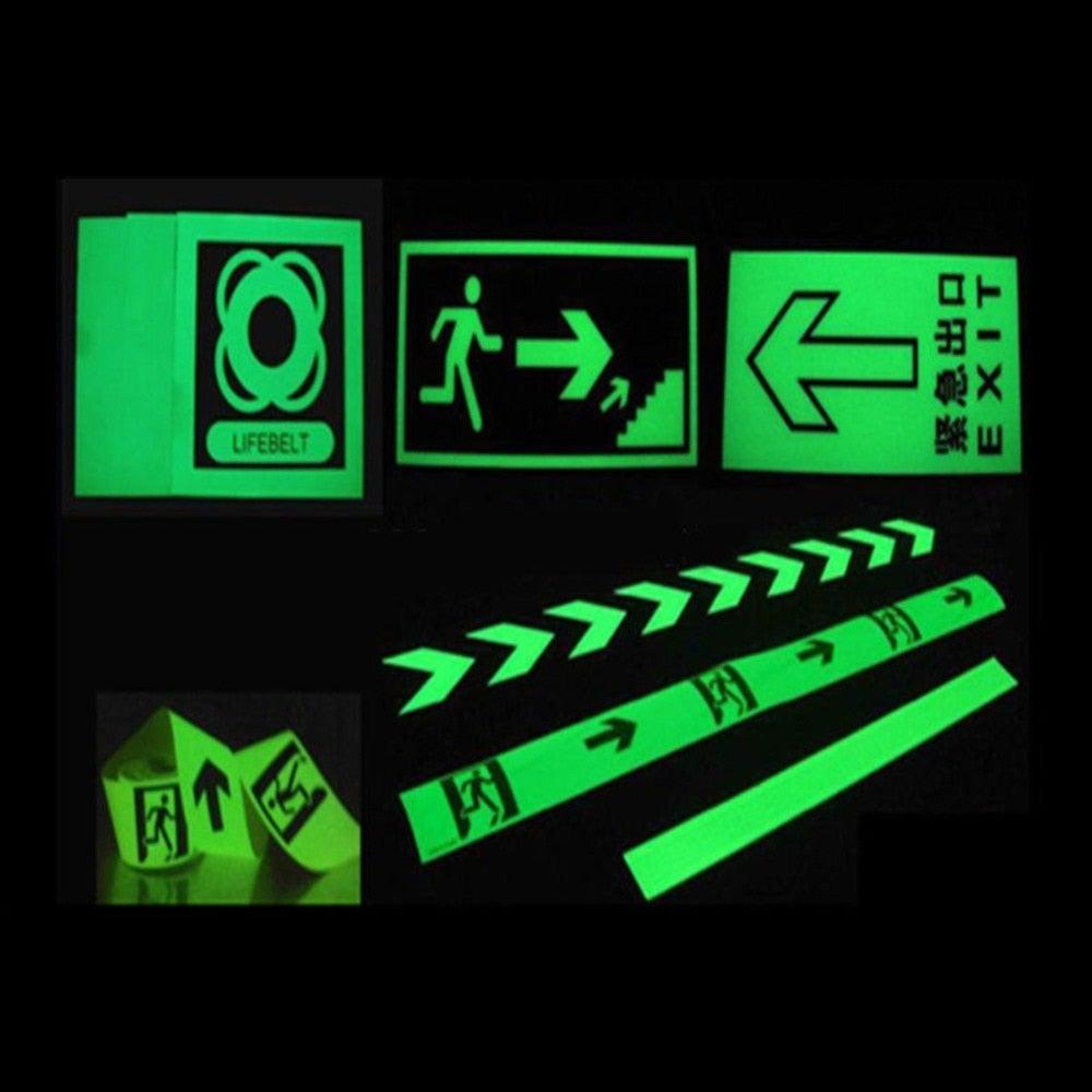 Lisslune | Bright fluorescent night adhesive tape