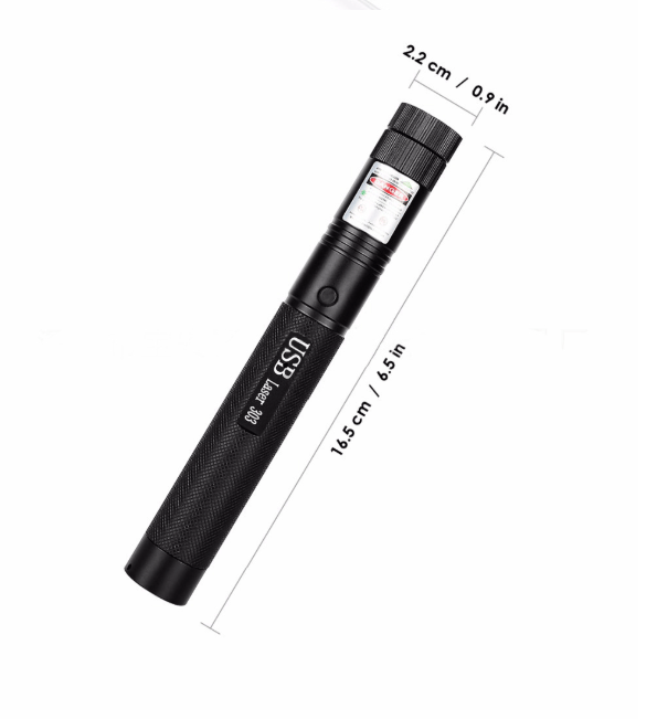 Lisslune | PINRAY – Long-Range Laser Pointer with Adjustable Focus