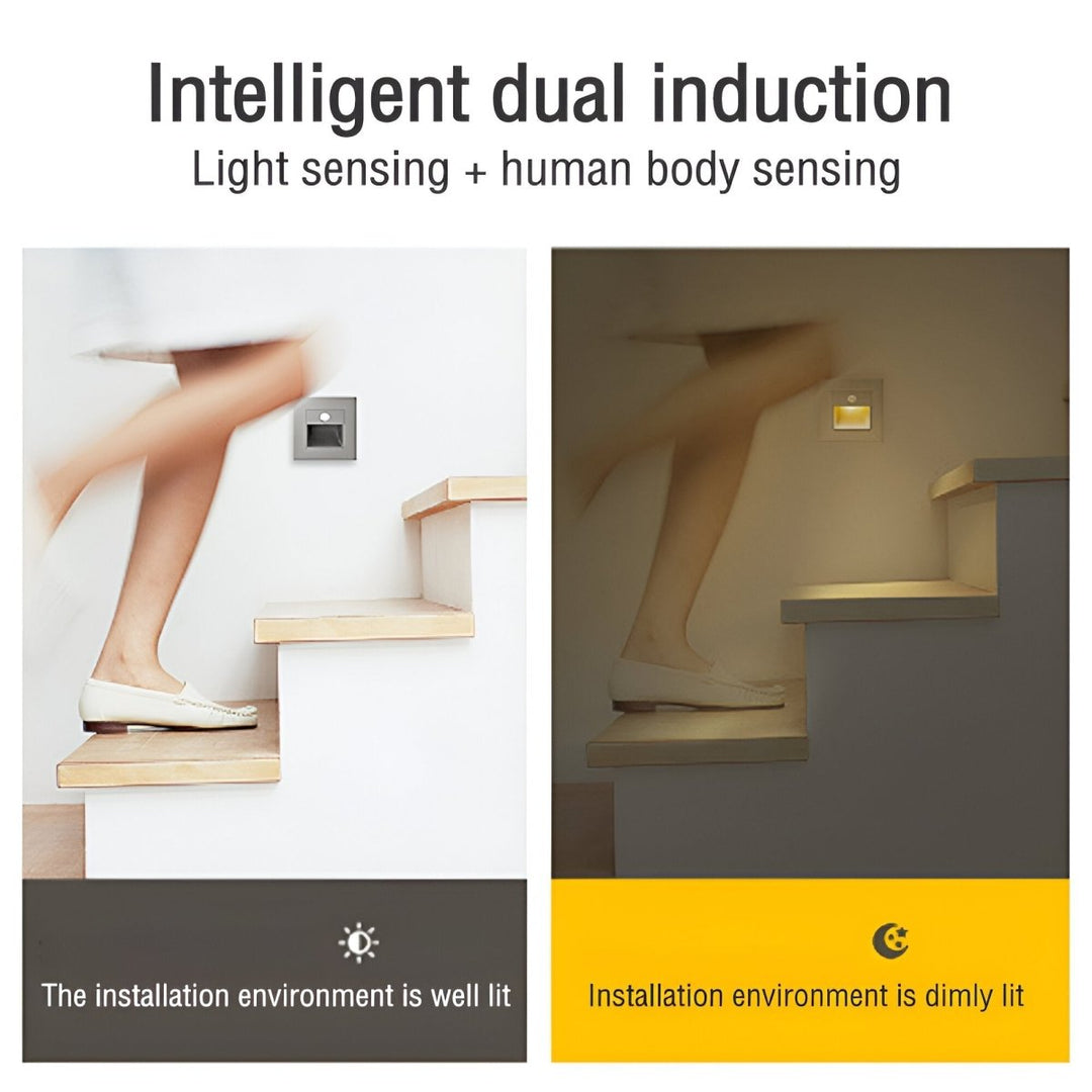 Lisslune | LumiStep Wall Light with Motion Sensor – Stylish Safety Lighting for Indoors