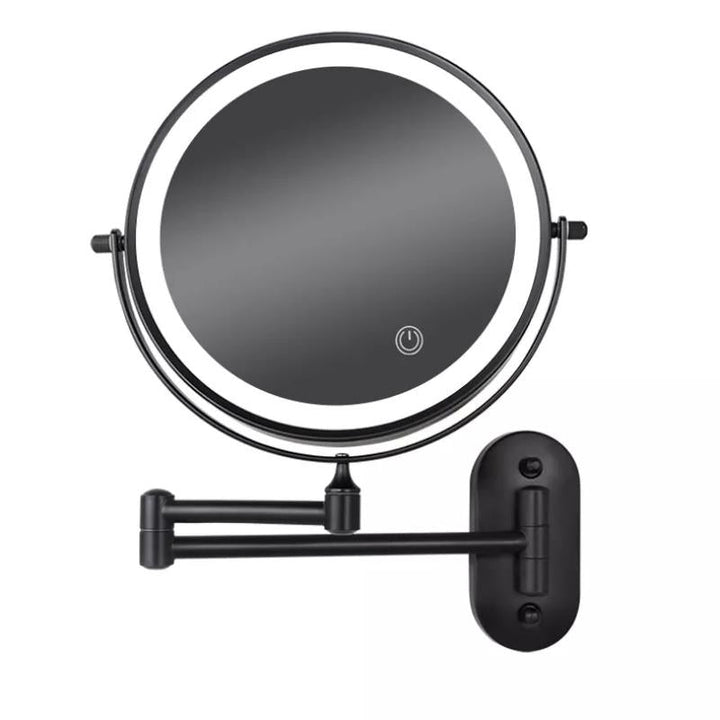 Lisslune | LUMIVIEW – Rechargeable LED Magnifying Mirror with Touch Control