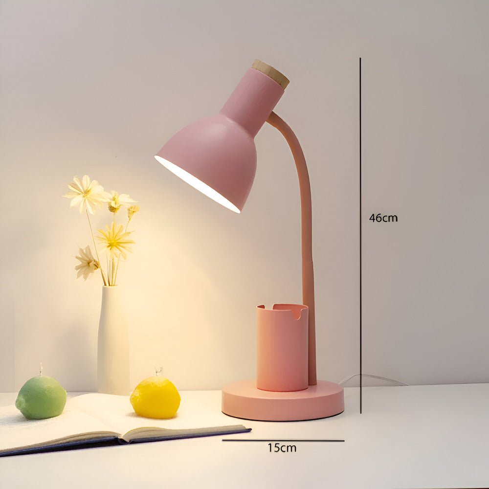 Lisslune | LumoDesk – LED table lamp with pen holder for organization and lighting