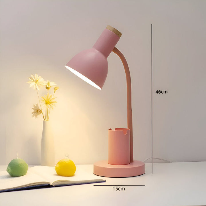 Lisslune | LumoDesk – LED table lamp with pen holder for organization and lighting