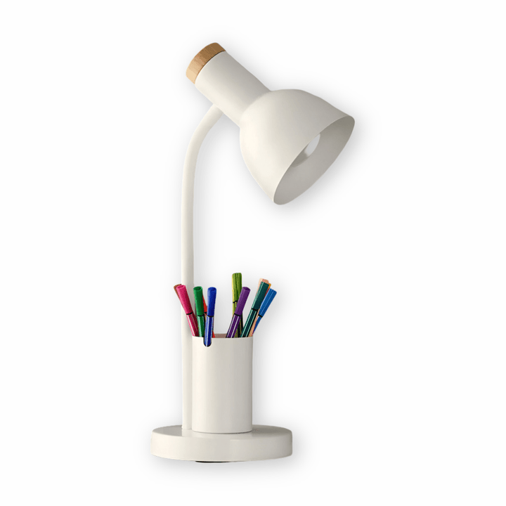 Lisslune | LumoDesk – LED table lamp with pen holder for organization and lighting
