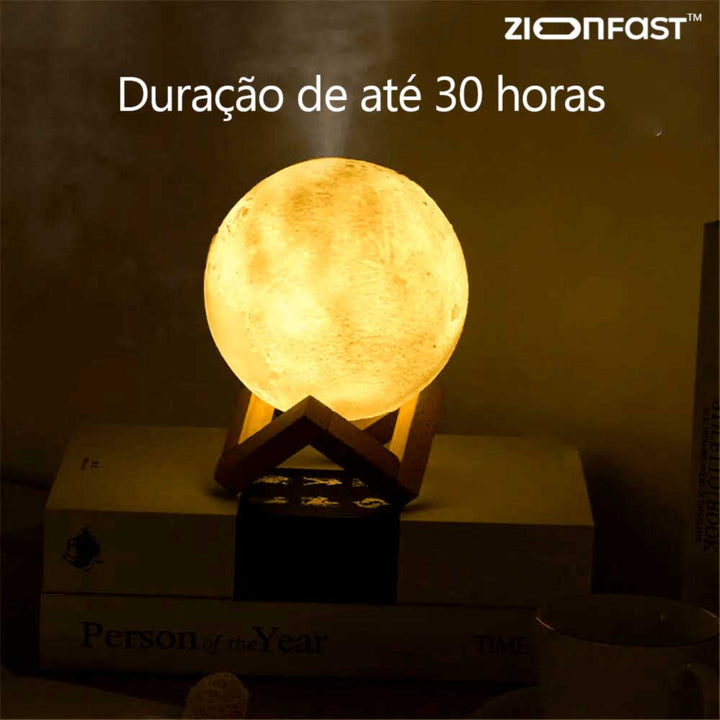 Lisslune | Humidifier and 3D Moon Lamp - Zion™