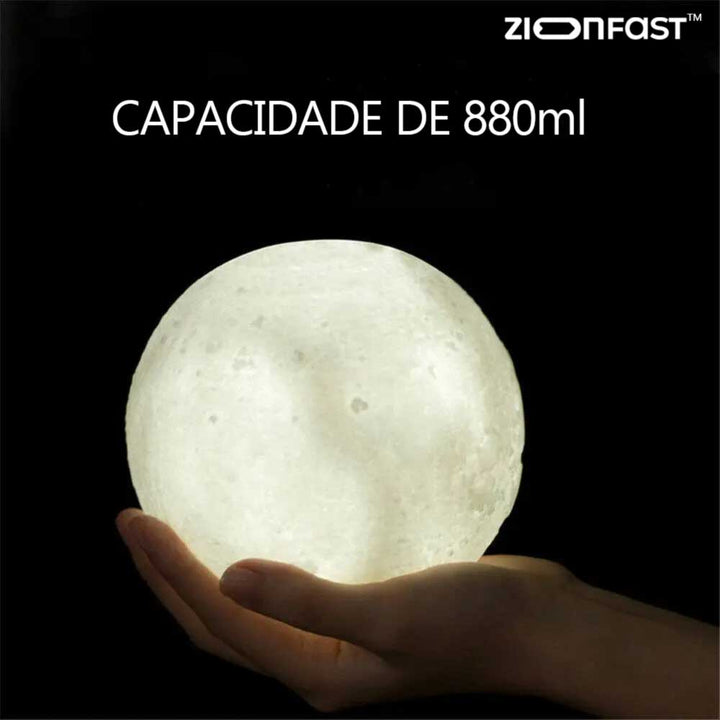 Lisslune | Humidifier and 3D Moon Lamp - Zion™