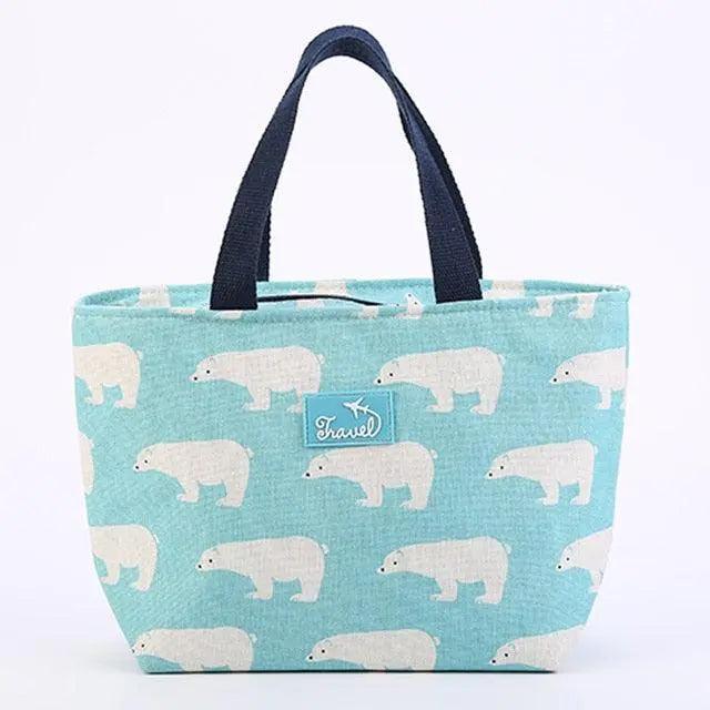 Lisslune | Charming Flamingo Insulated Lunch Bag - Stylish Meal Companion