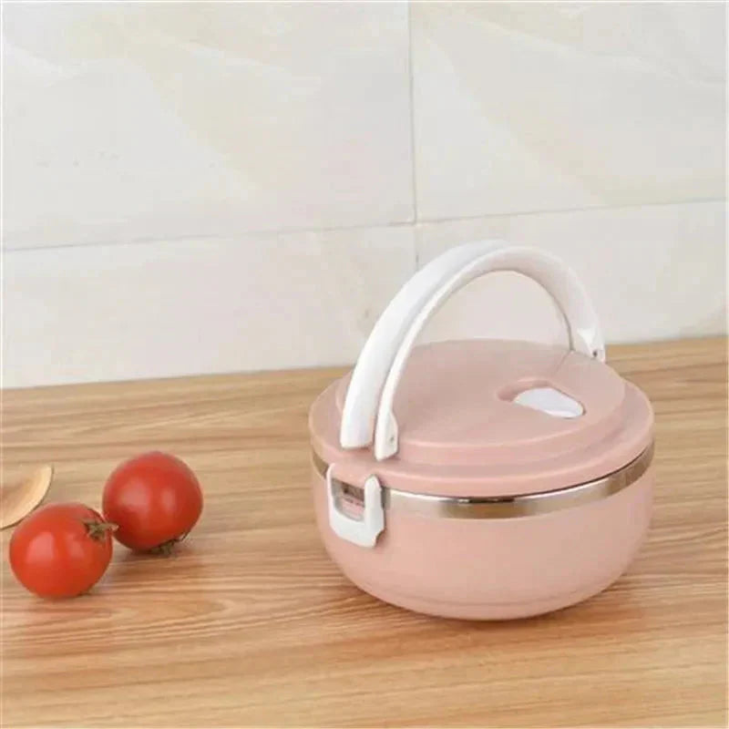 Lisslune | Heat Insulated Lunch Box | Keeps Food Hot for 6 Hours, Leak-Proof & Ideal for Work, School, and Picnics