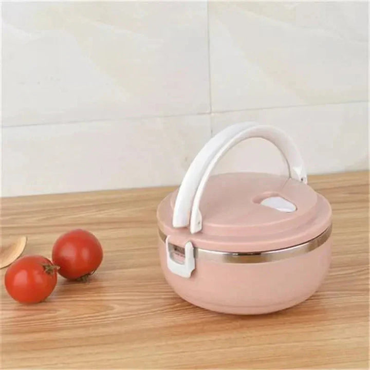 Lisslune | Heat Insulated Lunch Box | Keeps Food Hot for 6 Hours, Leak-Proof & Ideal for Work, School, and Picnics