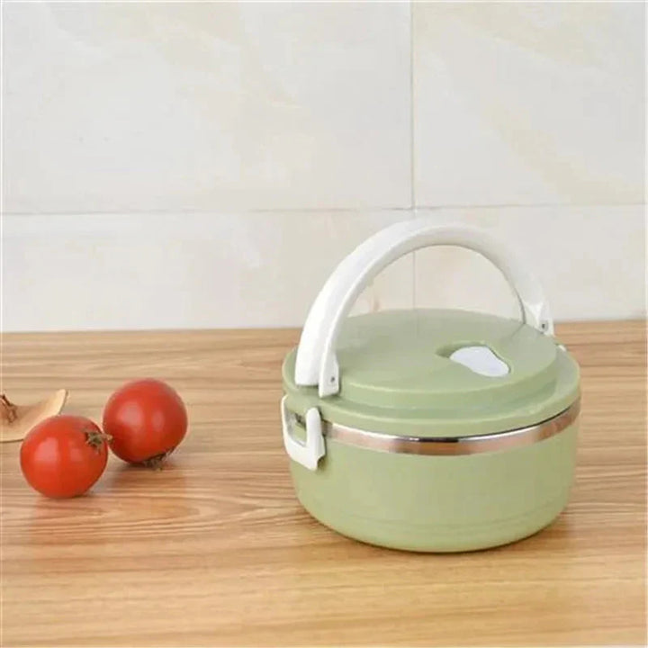 Lisslune | Heat Insulated Lunch Box | Keeps Food Hot for 6 Hours, Leak-Proof & Ideal for Work, School, and Picnics