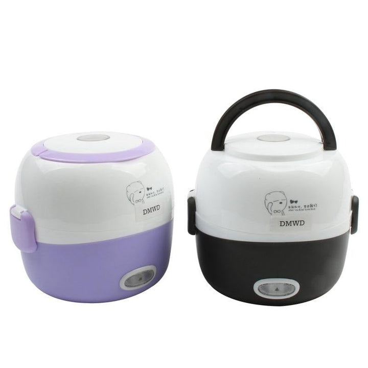 Lisslune | SteamMate Electric Lunch Box – Cooking, Steaming & Keeping Warm – 1L – 200W