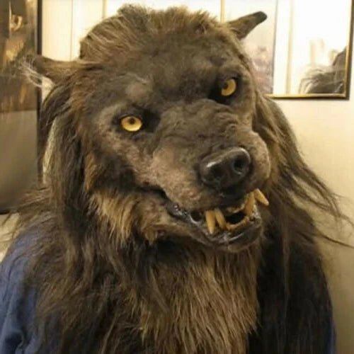 Lisslune | LUPINMASK – Realistic Werewolf Mask for Halloween & Cosplay