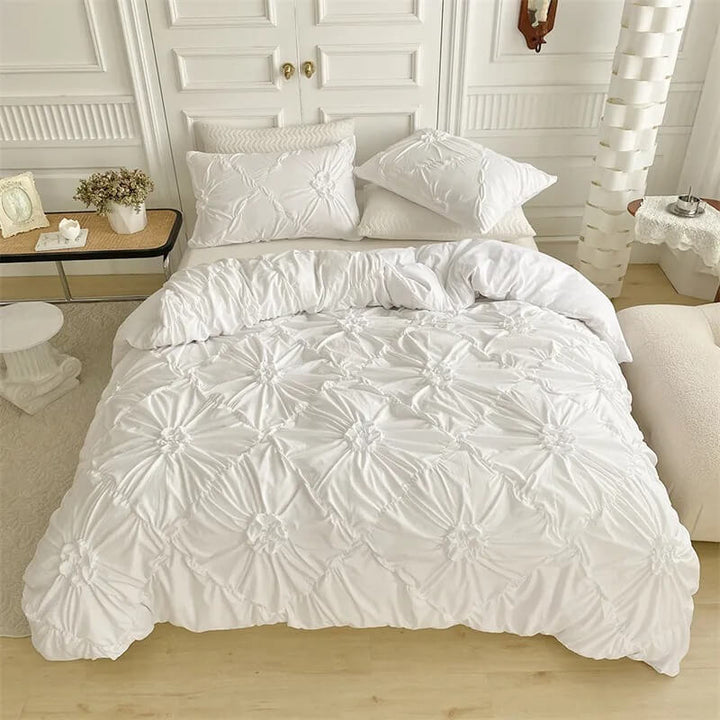 Rynx | Ruffle Flowers Duvet Cover Set