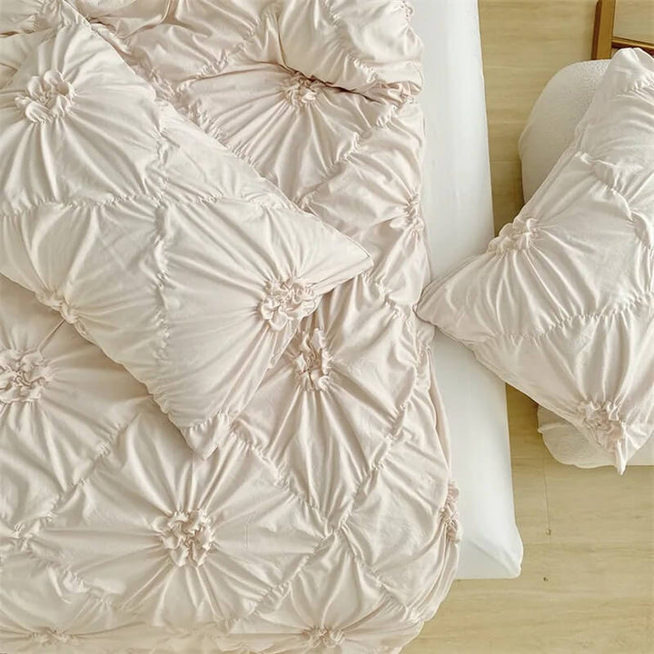 Rynx | Ruffle Flowers Duvet Cover Set