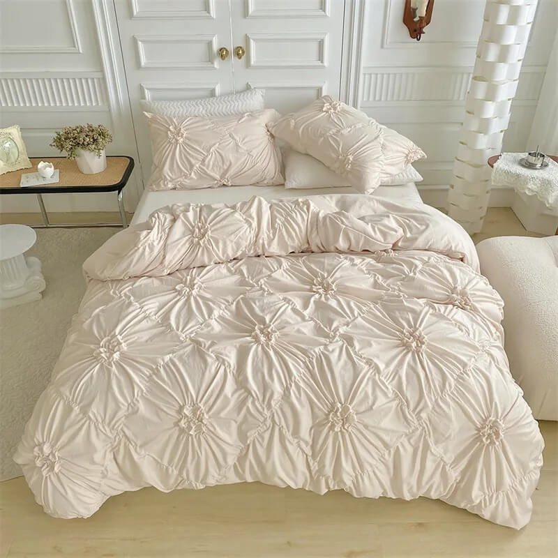Rynx | Ruffle Flowers Duvet Cover Set