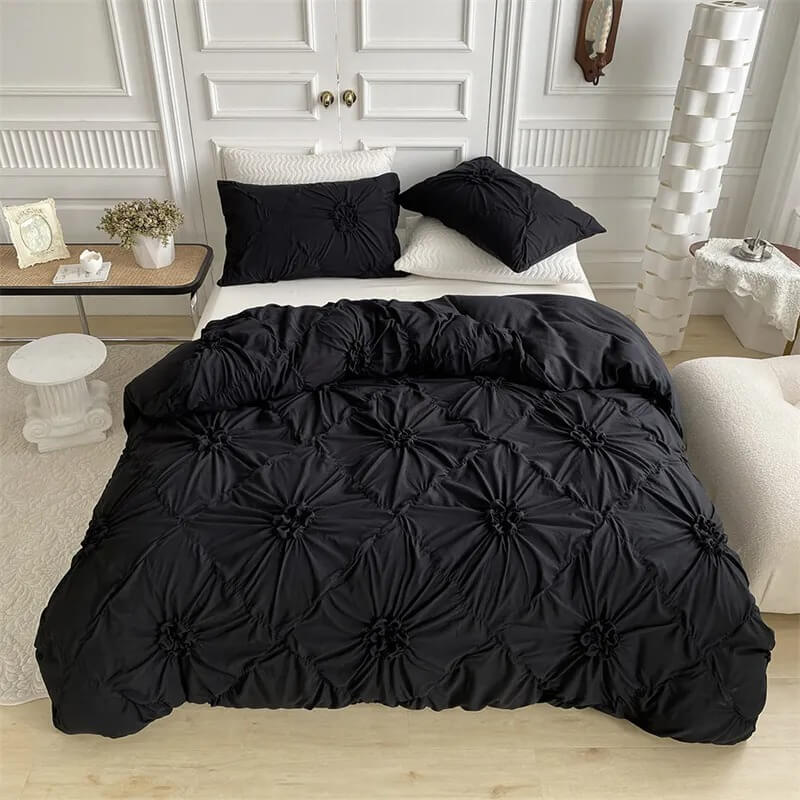 Rynx | Ruffle Flowers Duvet Cover Set