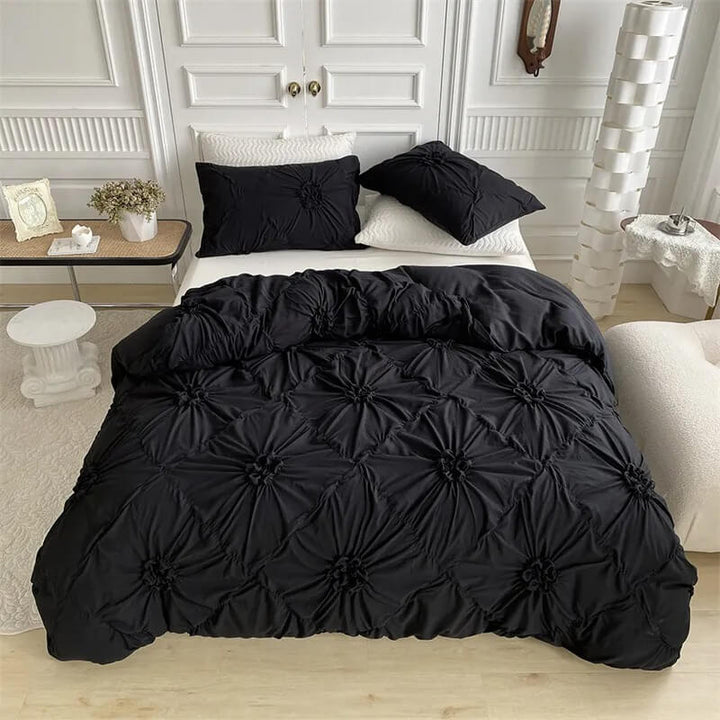 Rynx | Ruffle Flowers Duvet Cover Set