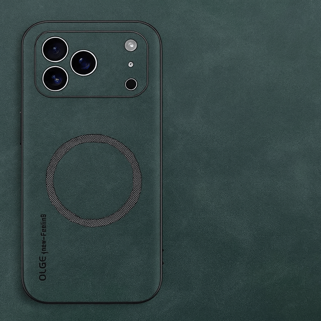 Lisslune | LUXEGUARD – Premium Leather Phone Case with MagSafe for iPhone