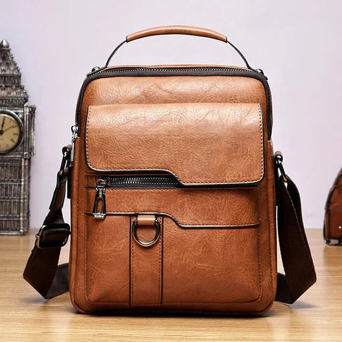 Lisslune | Luxury PU Leather Shoulder Bag – Stylish & Durable Crossbody for Men and Women