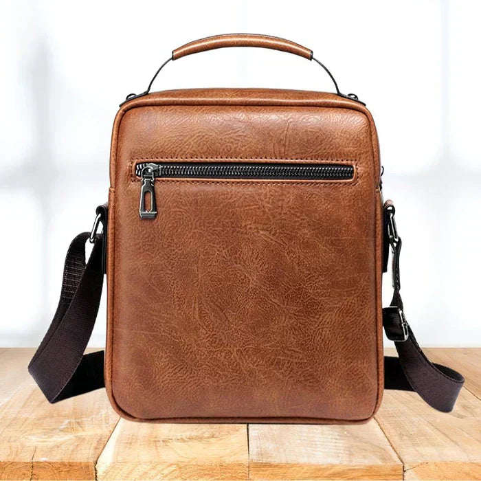 Lisslune | LeatherLux Elegant Leather Shoulder Bag | High-Quality Design | Practical & Stylish for Everyday & Office