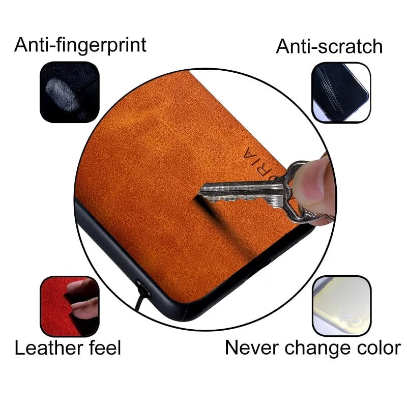 Lisslune | Luxurious Google Pixel 8/7/6 cases made of leather | Shockproof TPU protection