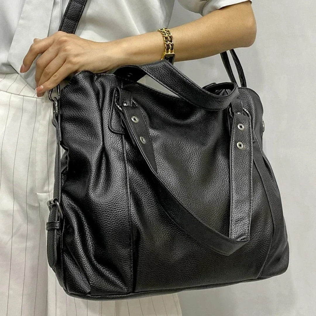 Lisslune | Luxury Leather Ladies Shoulder Bag - EliteCarry