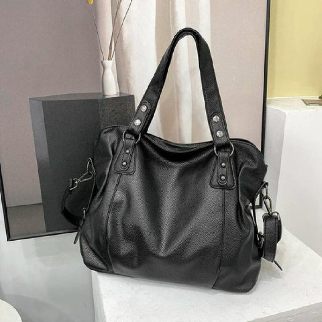 Lisslune | Luxury Leather Ladies Shoulder Bag - EliteCarry