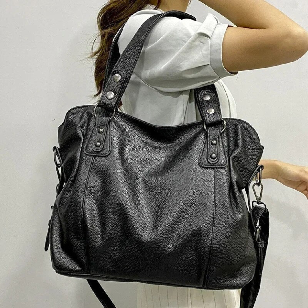 Lisslune | Luxury Leather Ladies Shoulder Bag - EliteCarry