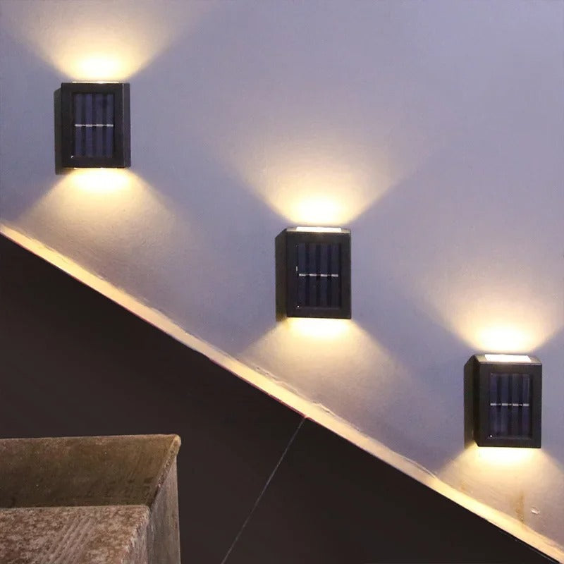 Lisslune | Luxury Wireless Solar LED Wall Lamps - SolarGlow